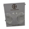Giani Bernini Sterling Silver "J" Hoop Earrings length about 1 inch width 1/2 in